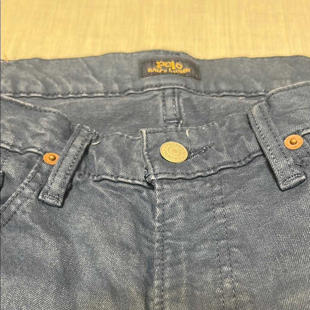 Men's Polo Ralph Lauren Blue Sullivan Slim Jeans - Picture 3 of 11